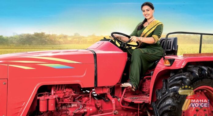 Anushka took tractor driving training