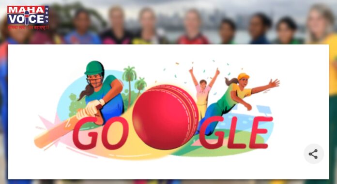 2024 ICC Women's T20 World Cup Google Doodle