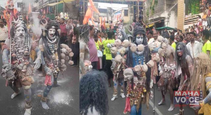 Grand procession during Tripura Purnima